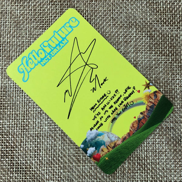 NCT Dream MARK [ We Boom KIHNO KIT ] Official Photocard / New, Rare / Gift