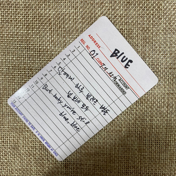 BTS V #11 [ Layover ] Official Photocard, Weverse / New, Rare / Gift