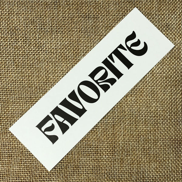 NCT 127 JAEHYUN [FAVORITE] Official Bookmark, 3rd Repackage CLASSIC Ver. / Gift