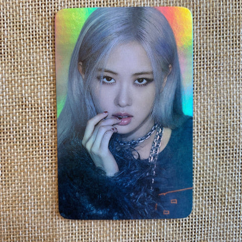 BLACKPINK ROSE #5 [ THE SHOW ] Official Hologram Photocard / New, Rare / Gift
