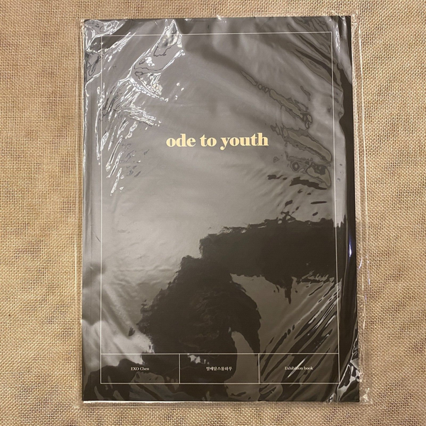 EXO CHEN [Exhibition ode to youth] Photobook, 21x30 cm / 56 page / New, Rare /+G
