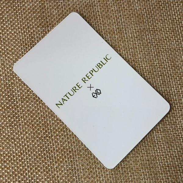 EXO CHANYEOL [Nature Republic] Official Lenticular Photocard / New, Rare / Gift