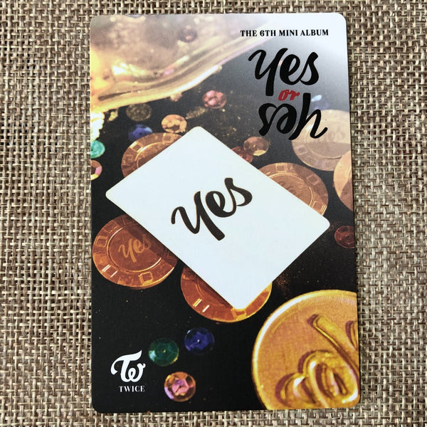 TWICE CHAEYOUNG [ YES or YES ] Official Pre-Order Photocard, B Ver. / New / Gift