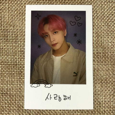 NCT 127 HAECHAN [ WELCOME TO MY CITY ] Official Polaroid Photocard / New / Gift