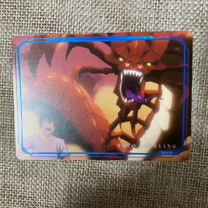 Solo Leveling SL01-24 / Double Rare (1pc)  Sung Jin-woo Webtoon Trading Card /