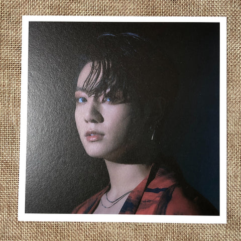 BTS JUNGKOOK [MAP OF THE SOUL MOS ON:E Concept Book] Square Postcard / Gift
