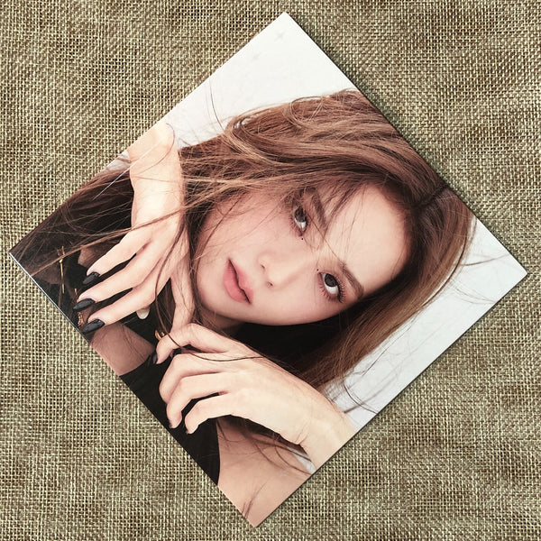 BLACKPINK JISOO [ THE ALBUM ] Official Postcard, Ver. 2 / New / Gift