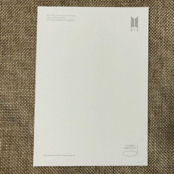 BTS J-HOPE #2 [ HYBE INSIGHT ] Official Postcard / New / Gift