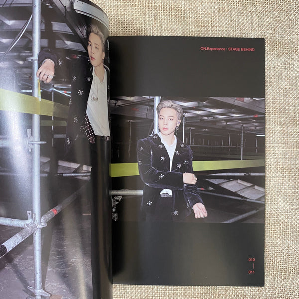 BTS [Map of the Soul ON:E] Blu-Ray + Photobook + Photo Stand + Postcard Set /+G
