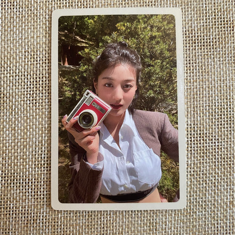 TWICE JIHYO[ Between 1&2 12 POB Preorder Official Photocard ] New / +Gift
