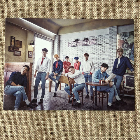 EXO GROUP [ Love Me Right Romantic 2015 Japan ] Official Postcard / New / Gift