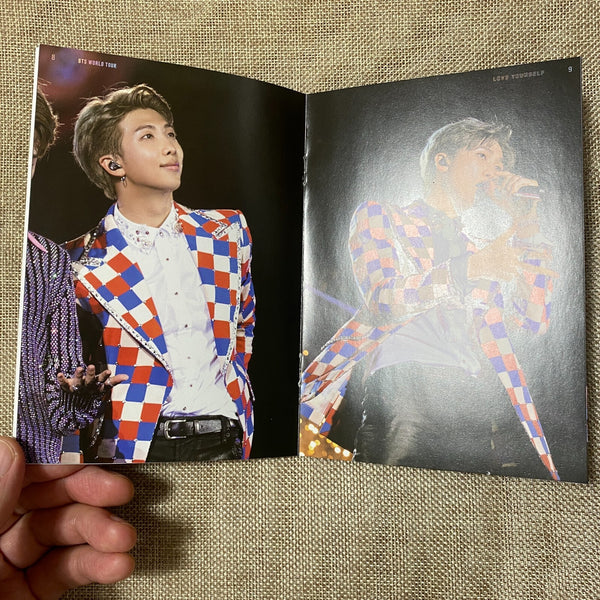 BTS RM [ Love Yourself World Tour Seoul Blu-ray ] Photobook / New / Gift