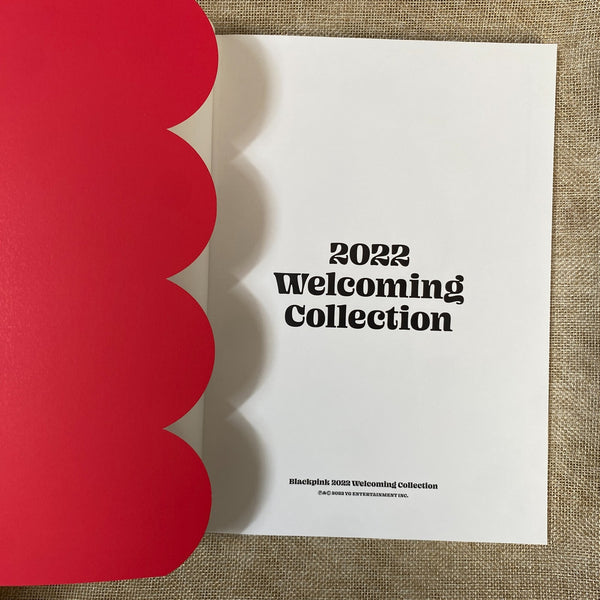 BLACKPINK [ 2022 Welcoming Collection ] Official Photobook / New, Rare / Gift