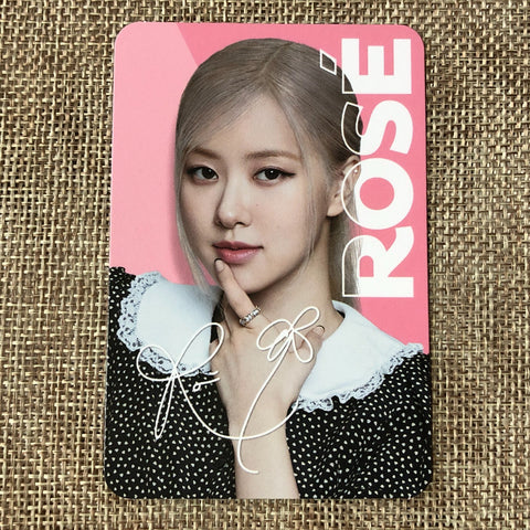 BLACKPINK ROSE #2 [ OREO X BLACKPINK ] Official Limited Photocard / New / Gift