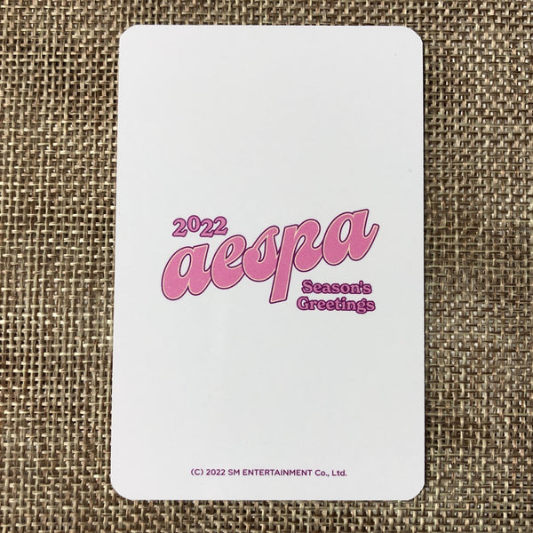AESPA GISELLE [2022 Season's Greetings] Official Photopack Photocard / Gift