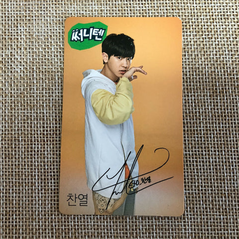 EXO CHANYEOL [ SUNNY TEN SUNNY 10 ] Official Photocard, EXO-K / New / Gift