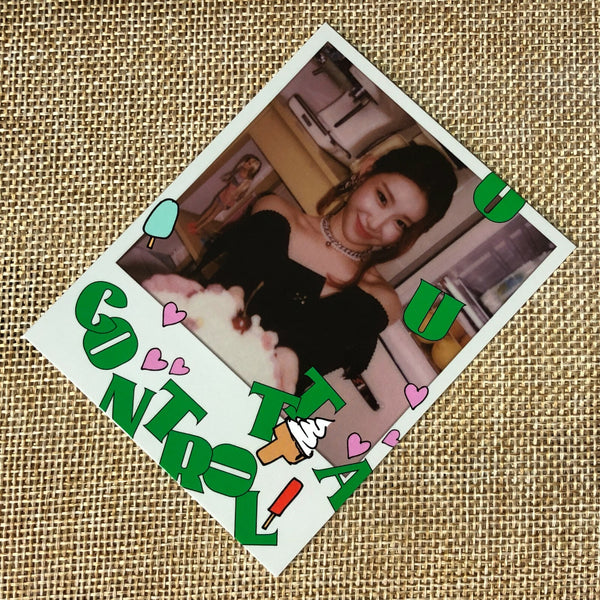 ITZY CHAERYEONG #2 [CRAZY IN LOVE] Official Polaroid Photocard, 1st Album / Gift