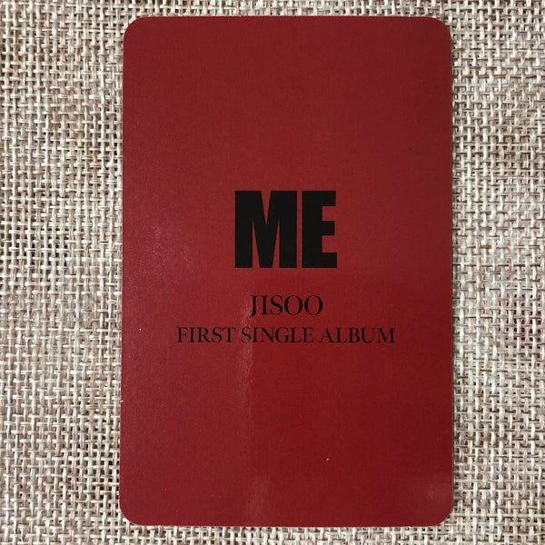 BLACKPINK JISOO #7 [ME] Official Photocard, Solo 1st Single Ktown4U / New / Gift