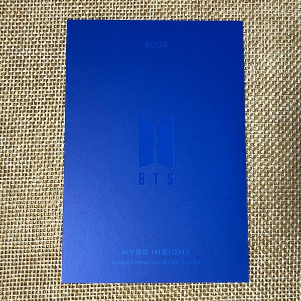 BTS SUGA [ HYBE INSIGHT ] Official Photocard SET of 2 / New / Gift