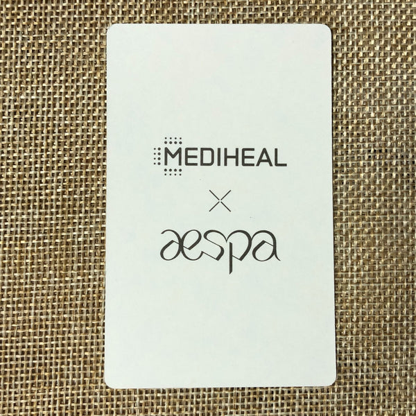 AESPA NINGNING [ MEDIHEAL ] Official Photocard, SM TOWN / New / Gift