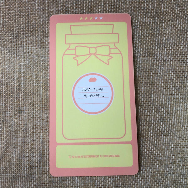 BTS J-HOPE #3 [4th Muster Happy Ever After] Official Cloud Photocard / Gift