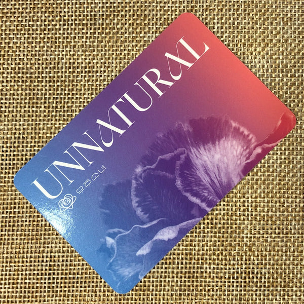 WJSN LUDA YEONJUNG [ Unnatural ] Official Photocard, 9th Mini Album / New / Gift