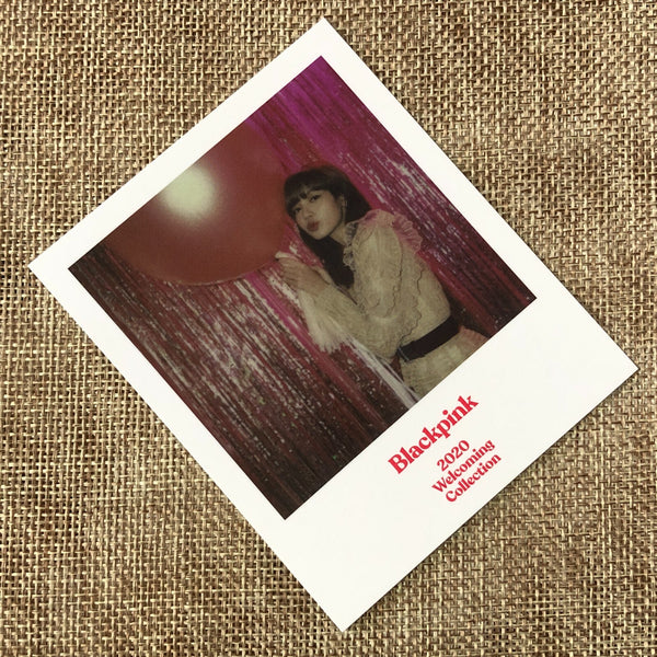 BLACKPINK LISA [2020 Welcoming Collection] Official Polaroid Photocard / Gift