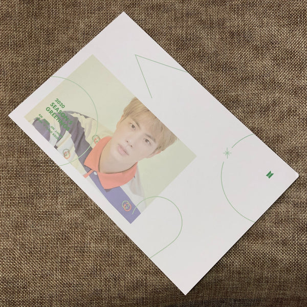 BTS JIN [ 2020 Season's Greetings ] Official Limited Mini Poster / New / Gift