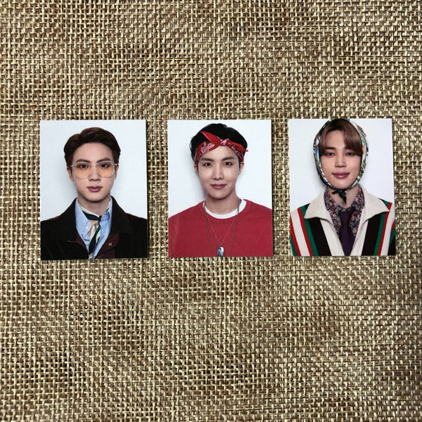 BTS GROUP [ 2021 Season's Greetings ] Official ID Photocard Set / New / Gift