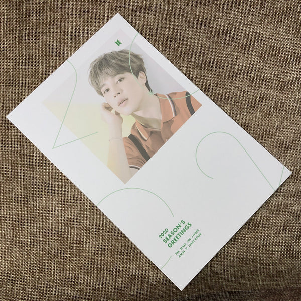 BTS JIMIN [ 2020 Season's Greetings ] Official Limited Mini Poster / New / Gift