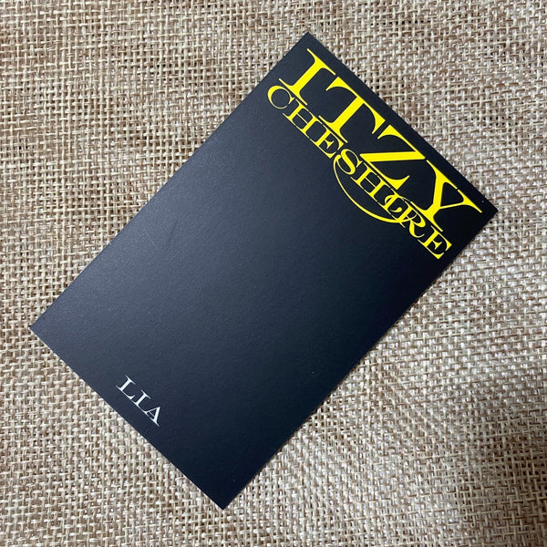ITZY LIA [ CHESHIRE ] Official Photocard, Neon 6th Mini Album / New / Gift