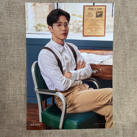 EXO SUHO #2 [ 2020 Season's Greetings ] Official A4 Size Poster / New / Gift