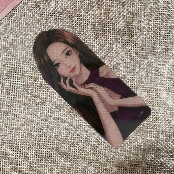 True Beauty First Edition [Official Clear Bookmark Set] / Korean Webtoon POB / N