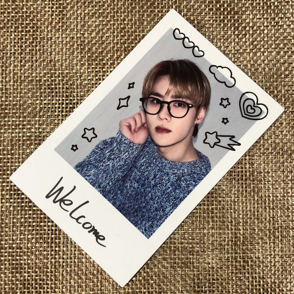 NCT KUN [ HOME TO THE NCT UNIVERSE ] Official Polaroid Photocard / New / Gift