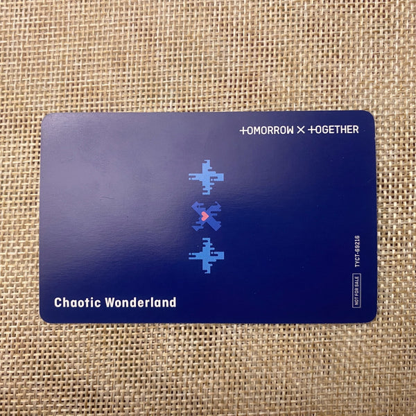 TXT BEOMGYU [Chaotic Wonderland Limited] Official Photocard, Ver A / New / Gift