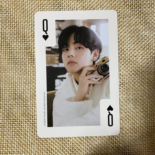 BTS V [ Global FC ARMY Membership Kit 9th Trump ] Photocard Set / New / Gift