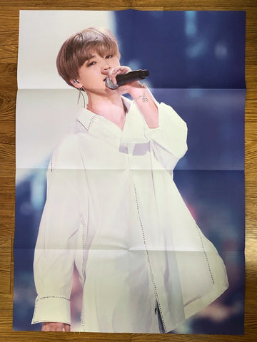 BTS JIMIN #3 [ EXTRAORDINARY Exhibition ] Official Folded Poster / New / Gift