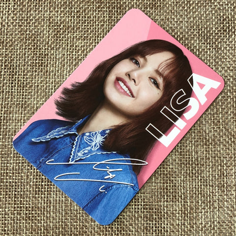 BLACKPINK LISA #2 [ OREO X BLACKPINK ] Official Limited Photocard / New / Gift