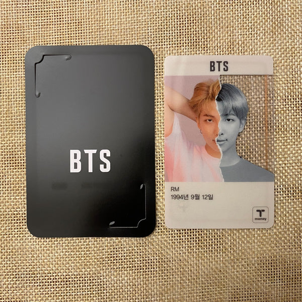 BTS RM [ 2019 CU T-Money Transparent ] Official Photocard / New / Gift
