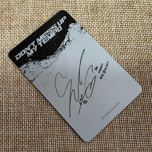 EXO SUHO [Don't mess up My Tempo] Official Photocard, Moderato 5th Album / Gift
