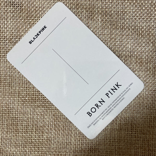 BLACKPINK ROSE #2 [ Born Pink ] Official Photocard, Gray Ver. / New, Rare / Gift