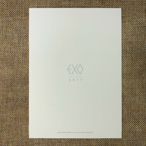 EXO CHANYEOL [ 2017 Season's Greetings ] Official Postcard / New / Gift