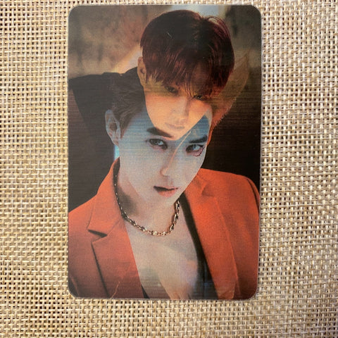 EXO SUHO [ Obsession Lenticular ] Official Photocard, SMTown / New, Rare / Gift