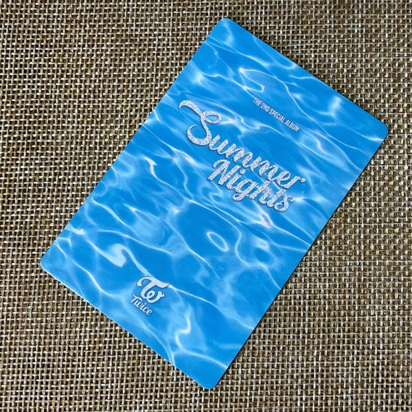 TWICE JIHYO #2 [Summer Nights Pre-Order] Official Photocard, 5th Mini / Gift