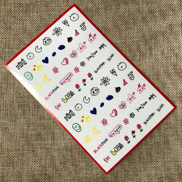 BLACKPINK [ 2020 Welcoming Collection ] Official Sticker Set / New / Gift