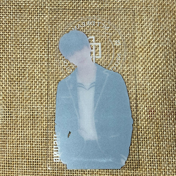 NCT DREAM JISUNG [Back to School Kit] Official Clear Bookmark Photocard / Gift