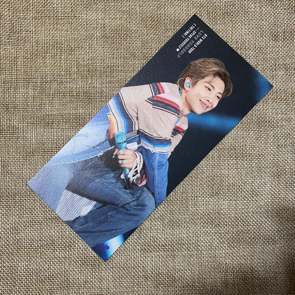 BTS RM [ Speak Yourself Seoul The Final DVD ] Official Bookmark / New / Gift