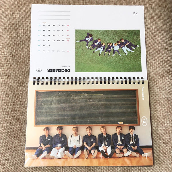 BTS [ 2017 Season's Greetings ] Official Calendar / New / Gift