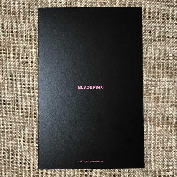 BLACKPINK ROSE #3 [Pop-Up Store As If It's Your Last] Official Postcard / Gift