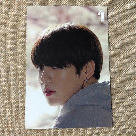 BTS JUNGKOOK [PUMA Blaze Time] Official Photocard Post card, Photo / New / Gift